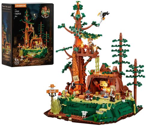 Lumibricks The Old West 14012 Camp de bandits Sequoia