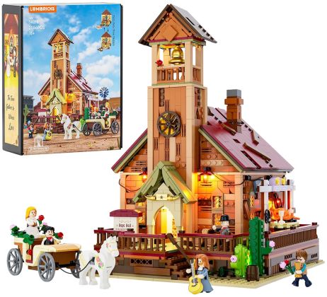 Lumibricks The Old West 14016 Salle de réception du Far West