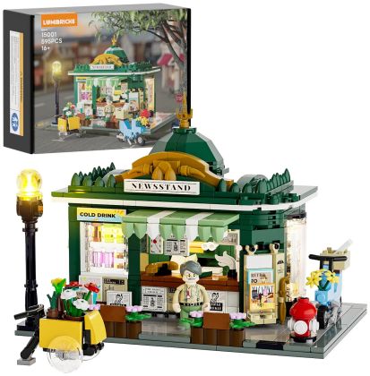 Lumibricks Town Life 15001 Kiosque à journaux