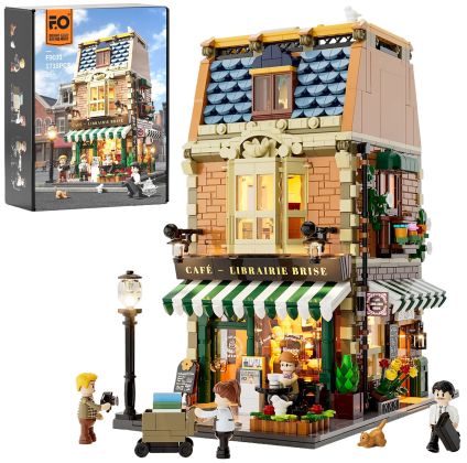 Lumibricks Town Life 15002 Café-librairie