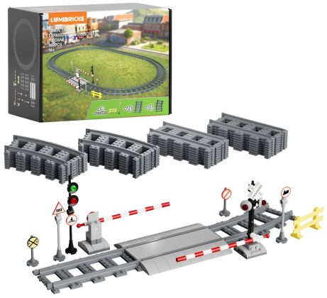 Lumibricks Town Life 15006 Extension de voies ferrées