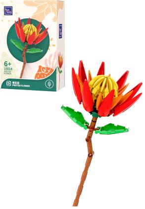 Pantasy Botanical World 15014 Fleur de protéa rouge