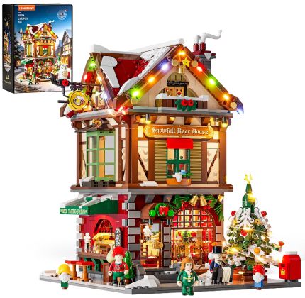 Lumibricks Town Life 15014 Pub de Noël