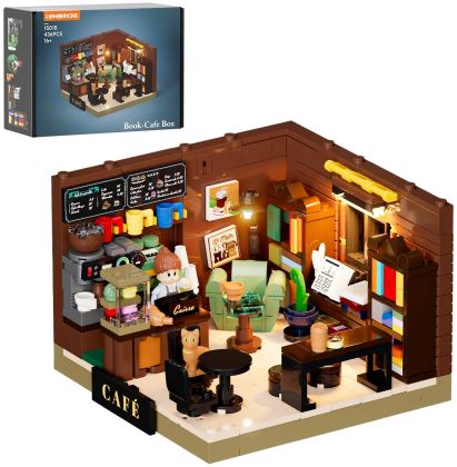 Lumibricks Town Life 15018 Café-librairie - Cube 16x16