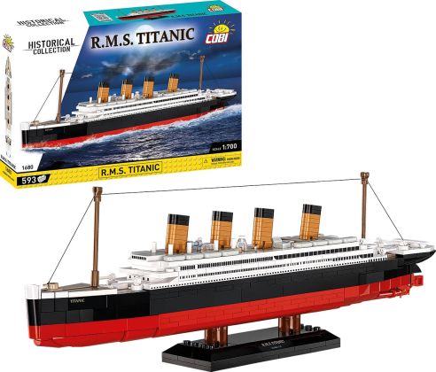 COBI Collection Historique (Historical Collection) 1680 R.M.S. Titanic