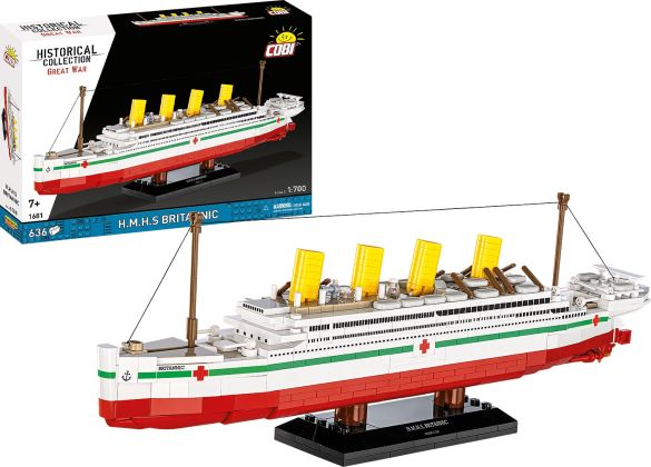 COBI Collection Historique (Historical Collection) 1681 H.M.H.S. Britannic