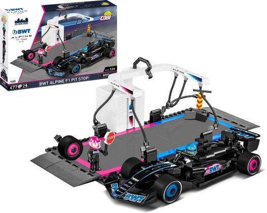 COBI Action Town 1685 BWT Alpine F1 Pit Stop