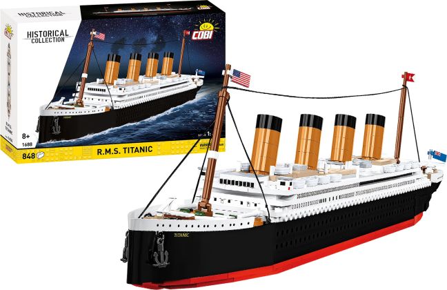 COBI Collection Historique (Historical Collection) 1688 R.M.S Titanic