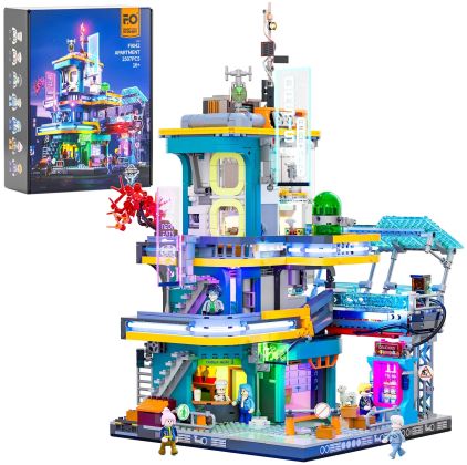 Lumibricks Cyberpunk Neoncity 17001 Appartement