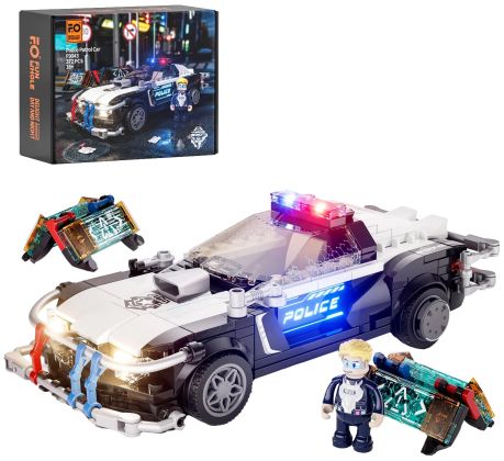 Lumibricks Cyberpunk Neoncity 17002 Voiture de patrouille de police