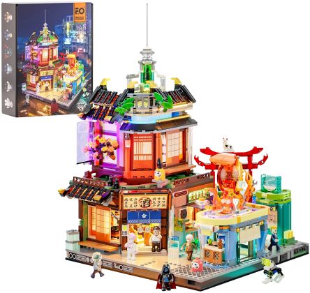 Lumibricks Cyberpunk Neoncity 17004 Izakaya