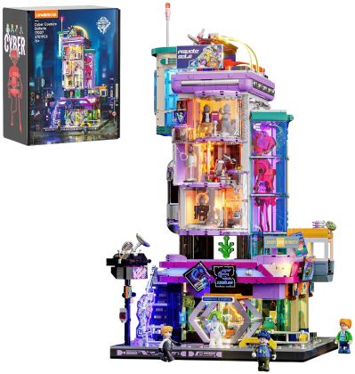 Lumibricks Cyberpunk Neoncity 17007 Galerie Cyber Couture