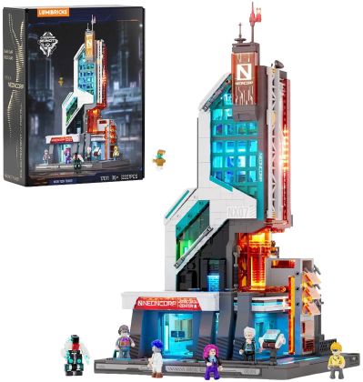 Lumibricks Cyberpunk Neoncity 17011 Tour technologique