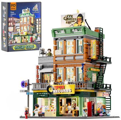 Lumibricks Street Fusion 19003 Magasin de disques
