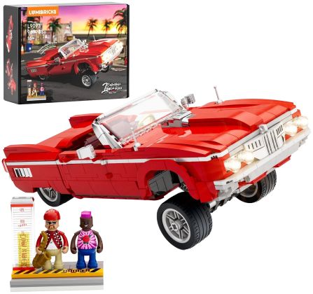 Lumibricks Street Fusion 19008 Low Rider de collection - Big Red