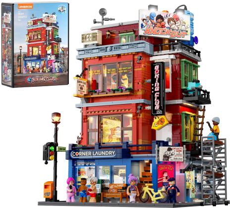 Lumibricks Street Fusion 19009 Club de boxe