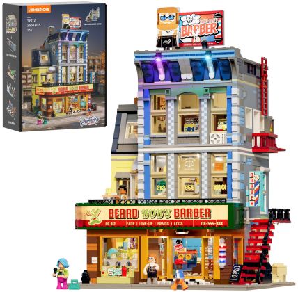 Lumibricks Street Fusion 19012 Salon de coiffure pour hommes