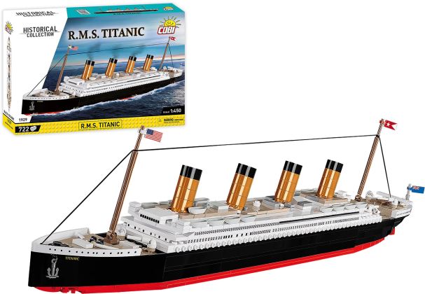 COBI Collection Historique (Historical Collection) 1929 RMS Titanic 1:450