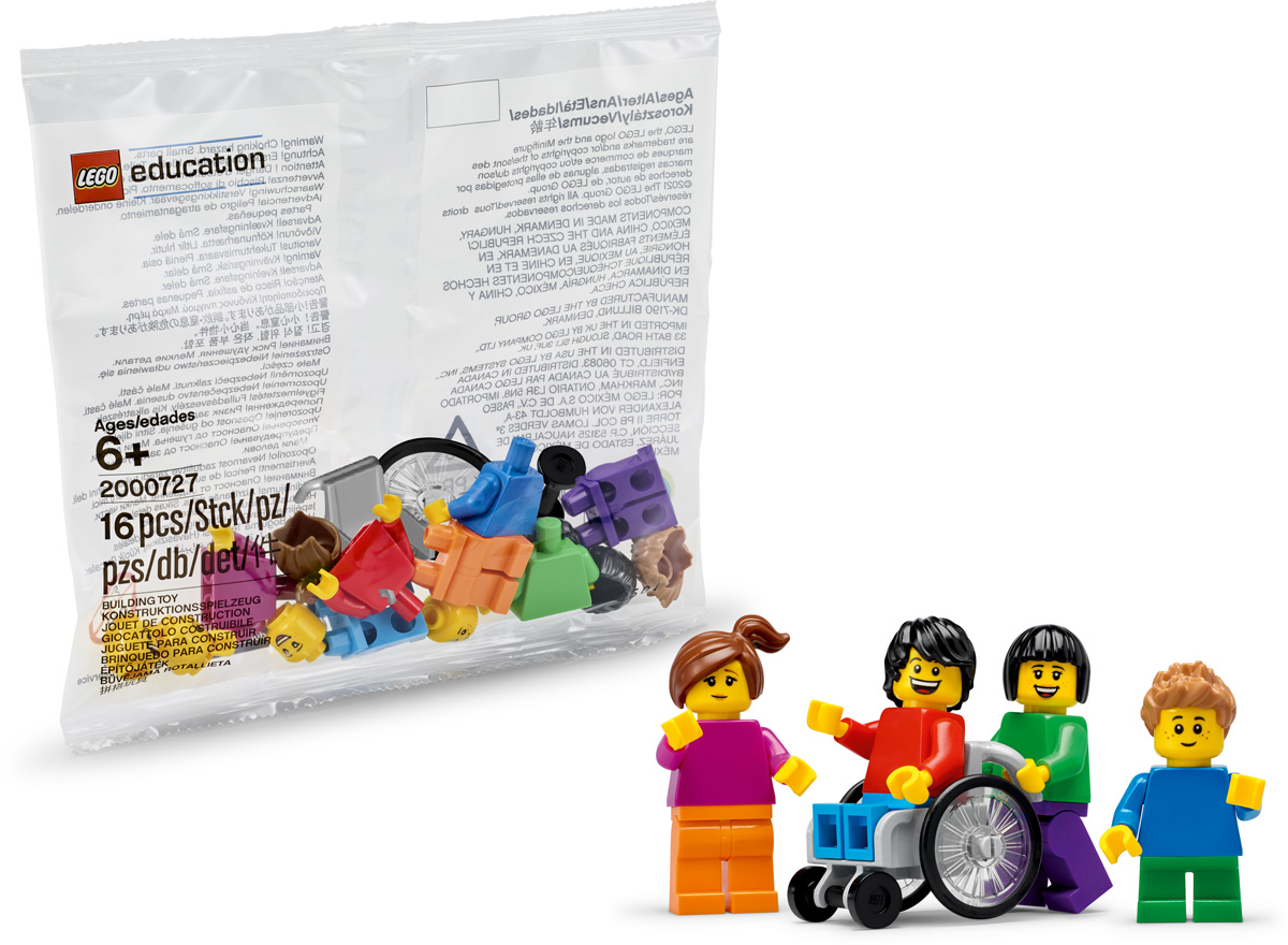 LEGO Education 2000727 pas cher, SPIKE Essential Minifigures