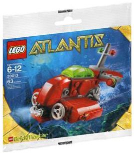 LEGO Atlantis 20013 Microsous-marin Neptune (Polybag)