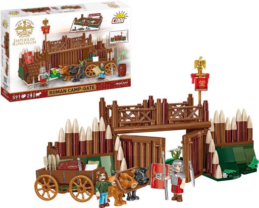COBI Empire romain (Imperium Romanum) 20077 Portail du camp romain