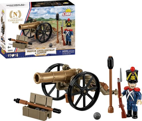 COBI Collection Historique (Historical Collection) 20093 Artilleur français - Canon