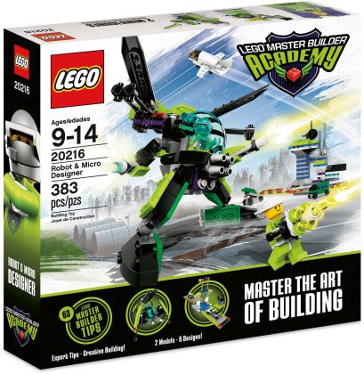 LEGO Master Builder Academy 20216 Robot & Micro Designer