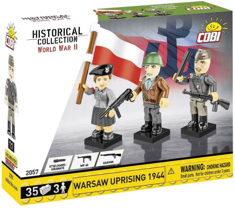 COBI Collection Historique (Historical Collection) 2057 Insurrection de Varsovie de 1944
