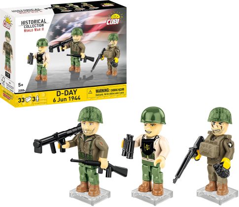COBI Collection Historique (Historical Collection) 2058A Jour J, 6 juin 1944