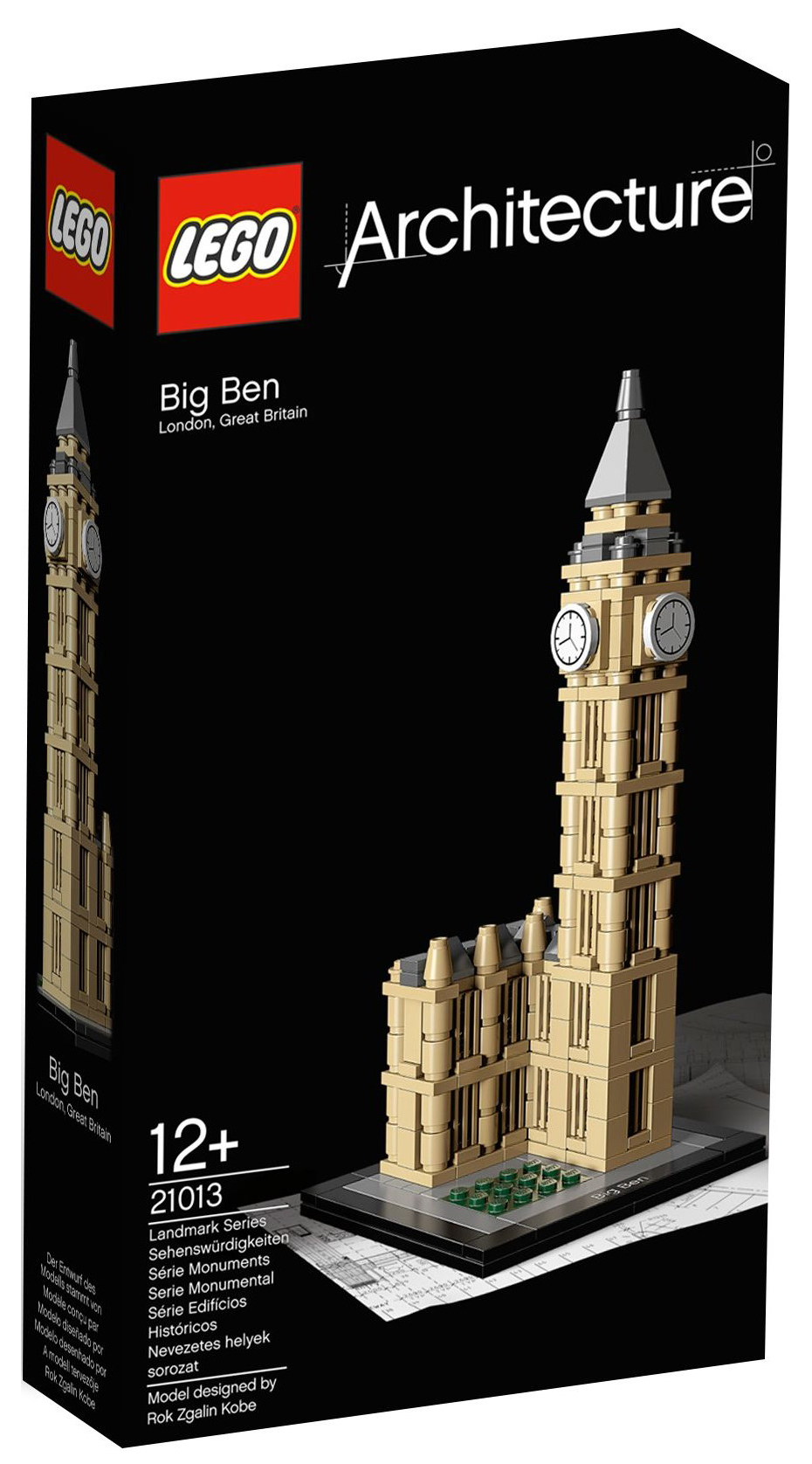 LEGO Architecture 21013 pas cher, Big Ben