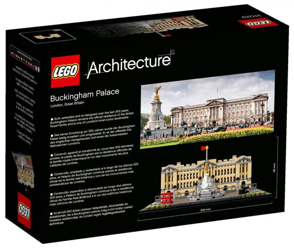 LEGO Architecture 21029 pas cher Le Palais de Buckingham