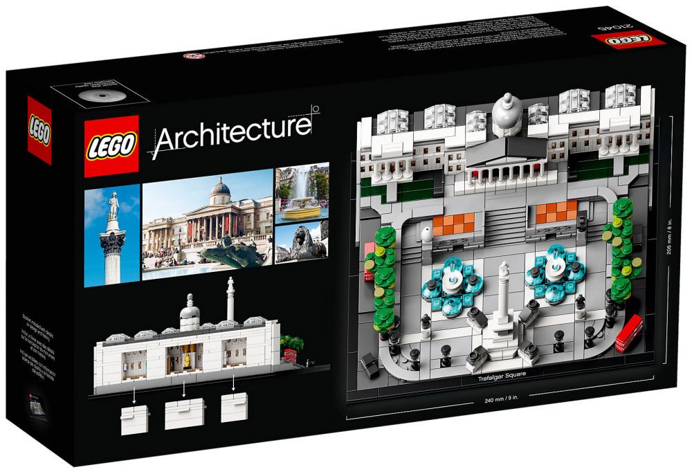 LEGO Architecture 21045 pas cher, Trafalgar Square, Londres, Grande-Bretagne