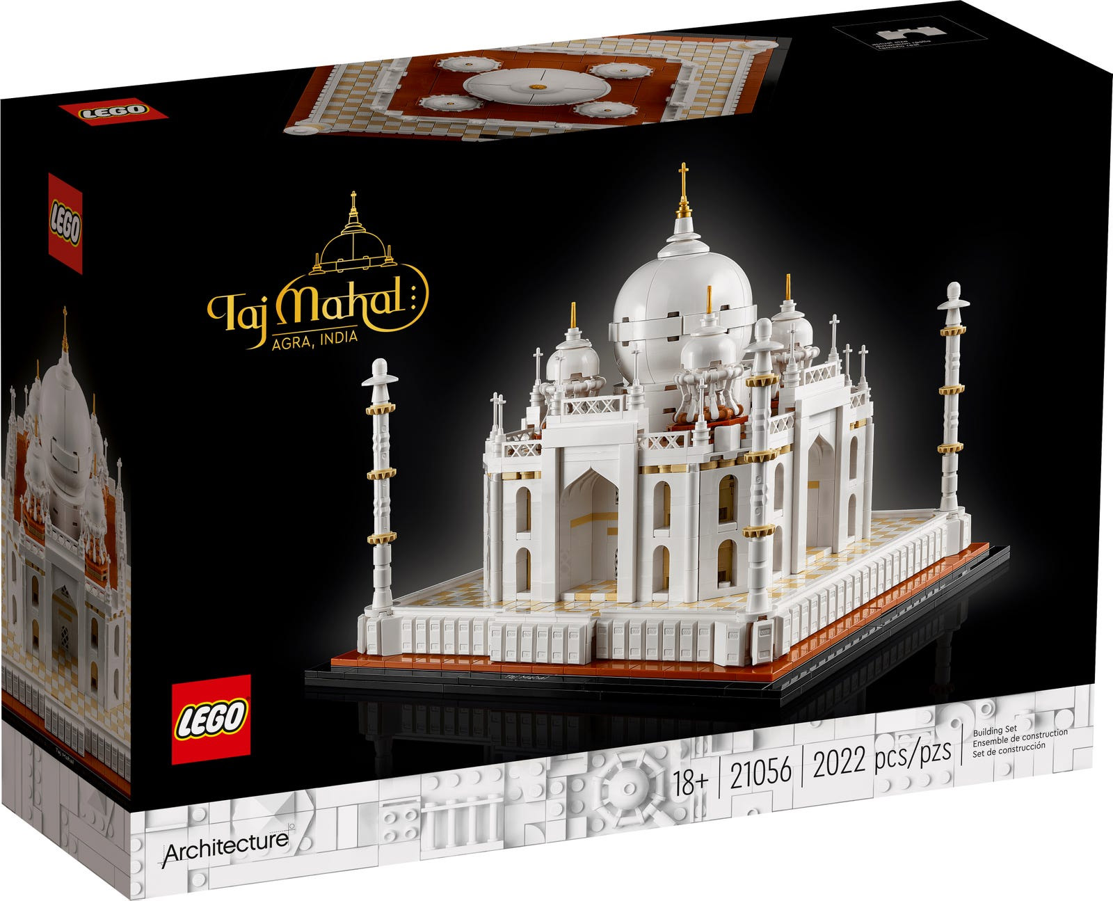 LEGO Architecture 21056 pas cher, Taj Mahal