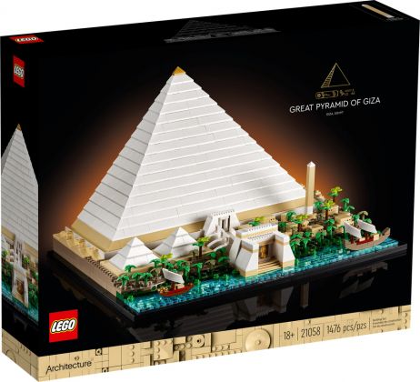 LEGO Architecture 21058 La grande pyramide de Gizeh