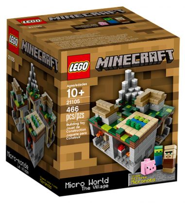 LEGO Minecraft 21105 Micro monde - Le village