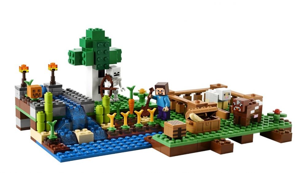 lego ferme minecraft