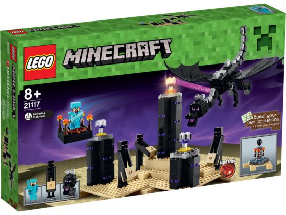 LEGO Minecraft 21117 Le dragon de l'Ender