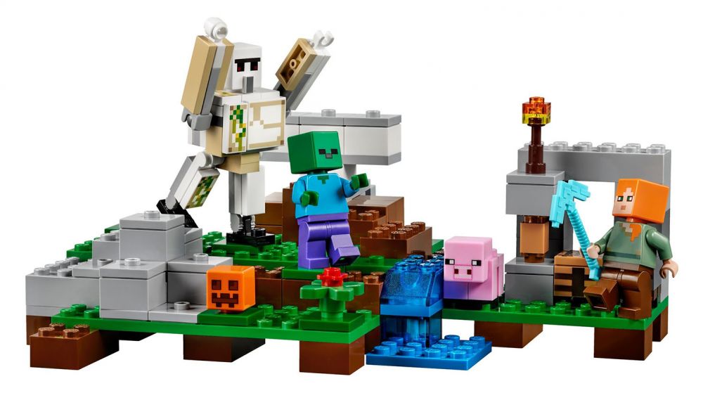 La forteresse du golem de fer Lego