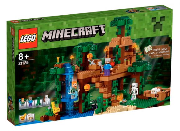 LEGO Minecraft 21125 La cabane dans l'arbre de la jungle