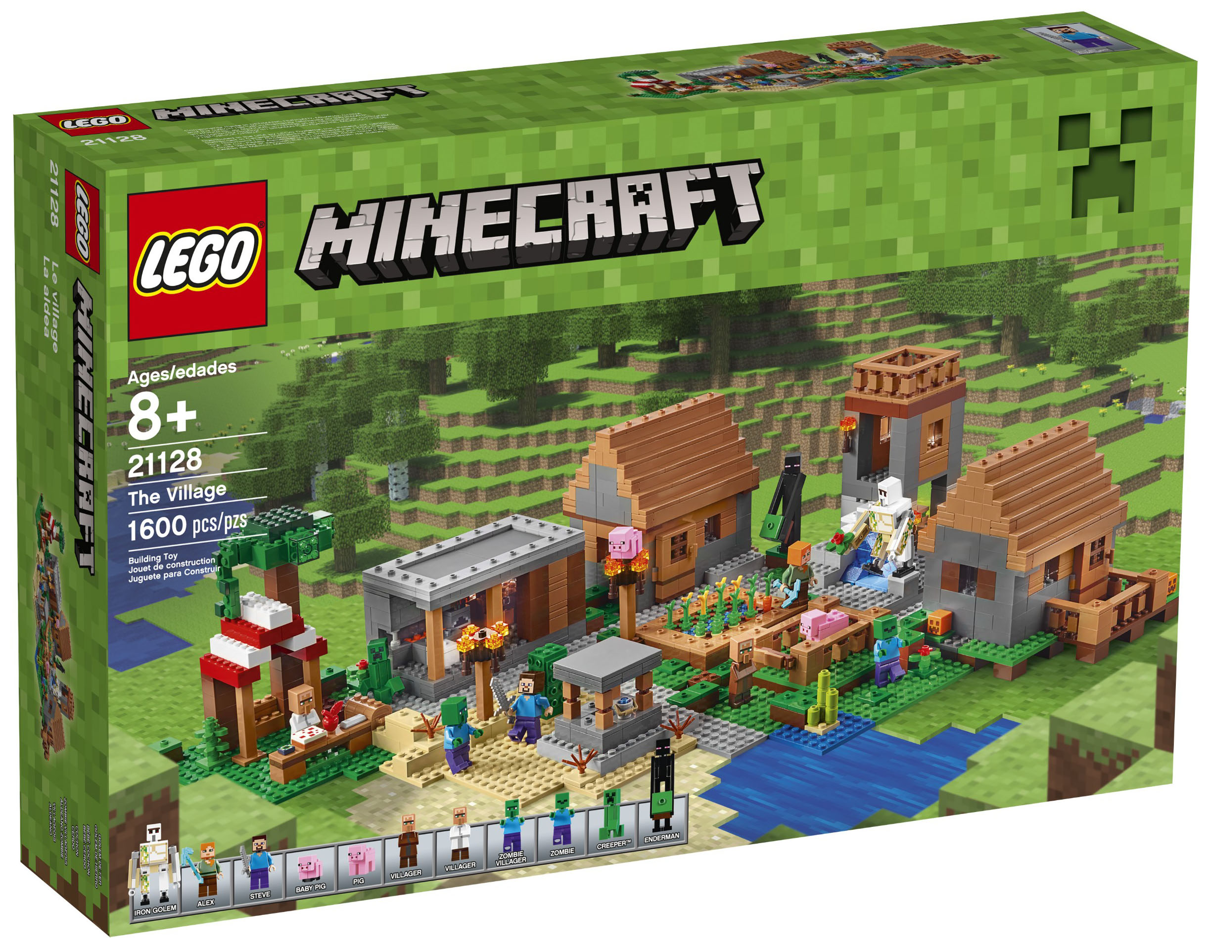 LEGO Minecraft 21128 pas cher, Le village