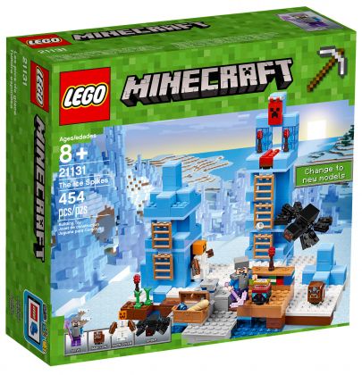 LEGO Minecraft 21131 Les pics de glace
