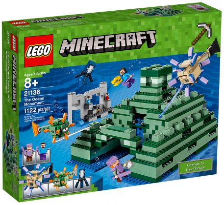 LEGO Minecraft 21136 Le monument sous-marin