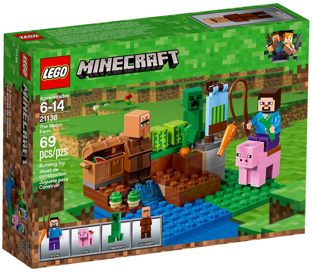 lego ferme minecraft