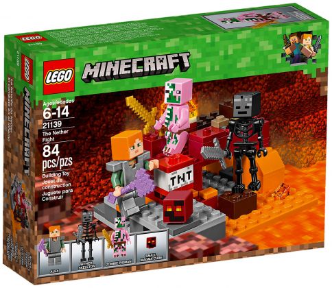 LEGO Minecraft 21139 La bataille du Nether