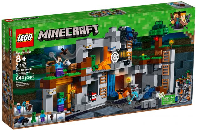LEGO Minecraft 21147 Les aventures souterraines