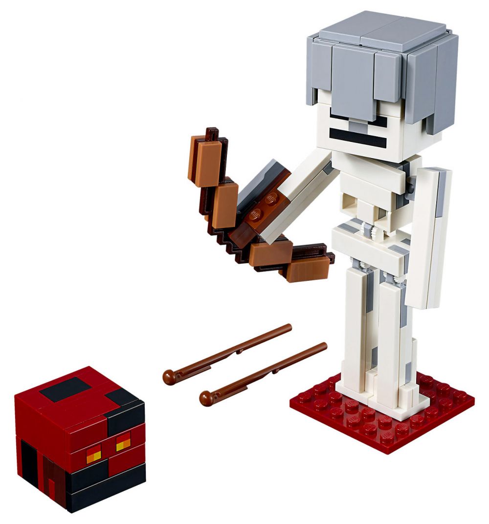 LEGO Bigfigurine Steve et Son Perroquet - Cdiscount Jeux - Jouets