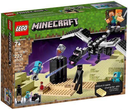 LEGO Minecraft 21151 La bataille de l'End