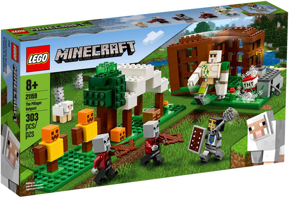 LEGO Minecraft 21159 pas cher, L'avant-poste des pillards