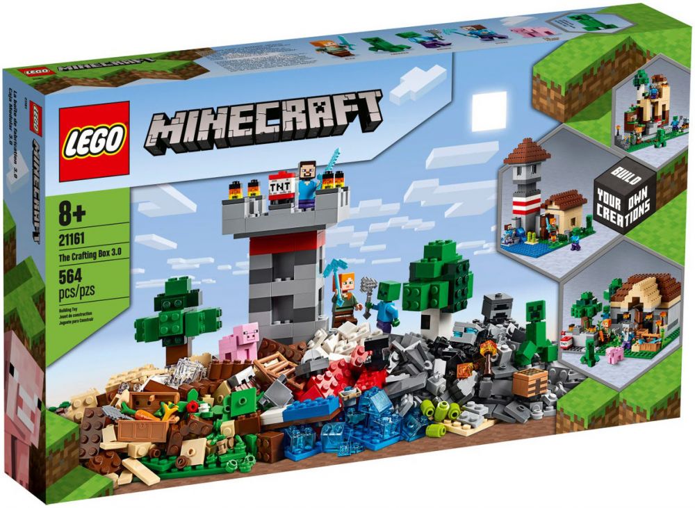 LEGO Minecraft 21161 pas cher La bo te de construction 3.0