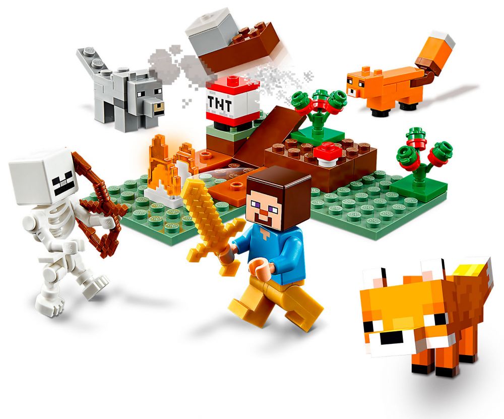 LEGO® Minecraft™ 21159 - L'avant-poste des pillards - Cdiscount Jeux -  Jouets